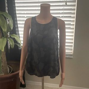 Zella womens size xs workout top camo print quick dry fabric